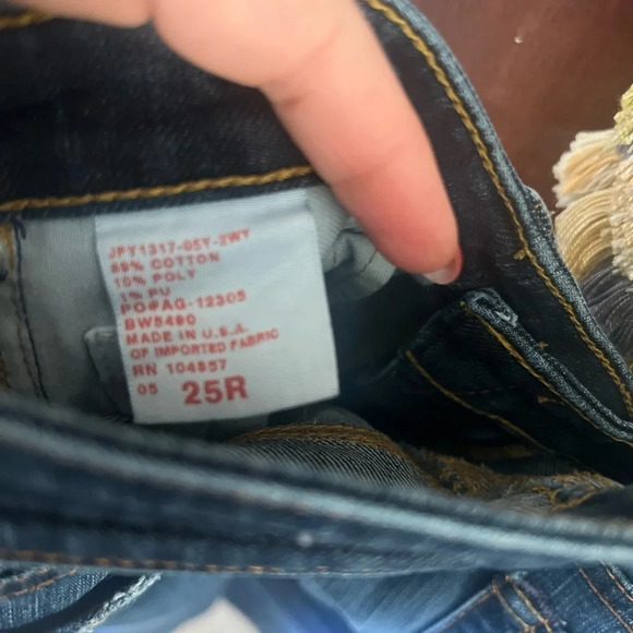 AG Adriano Goldshmied Ballad Jeans size 25 regular jeans excellent condi… - Picture 5 of 5